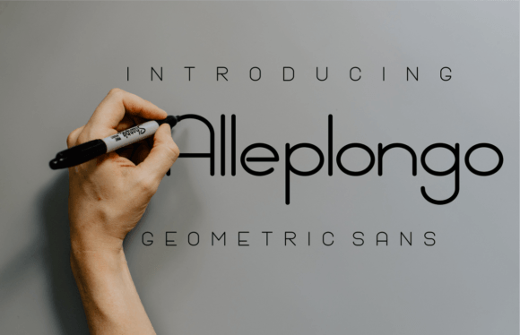 Alleplongo: A Cool Sans Serif Font