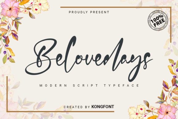 Belovedays: A Font That Elevates Branding