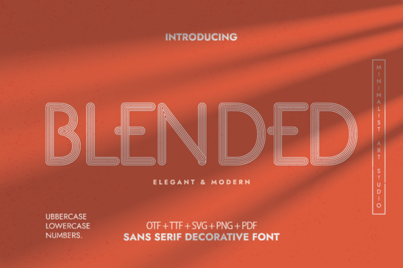 Blended Font Review