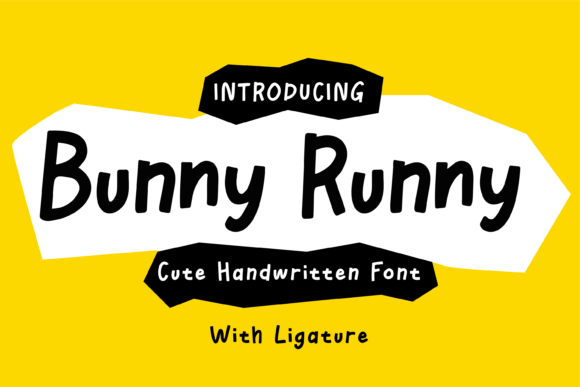 Bunny Runny: A Handwritten Font for Web Design
