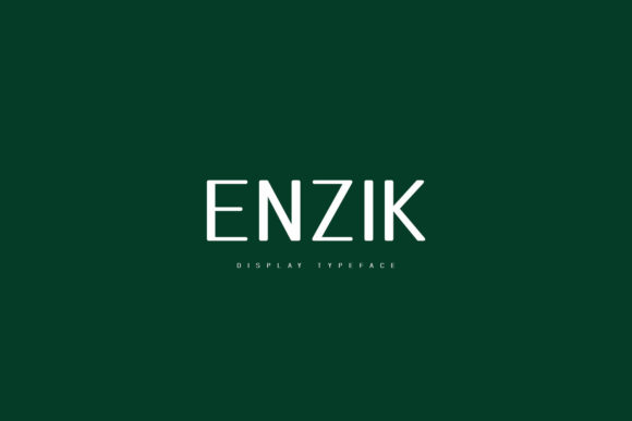 Enzik: A Bold Sans Serif for Web Design