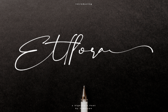 Ettlora: A Premium Script Font for Web Design