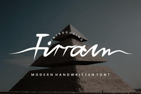 Firraun: A Quirky Handwritten Font