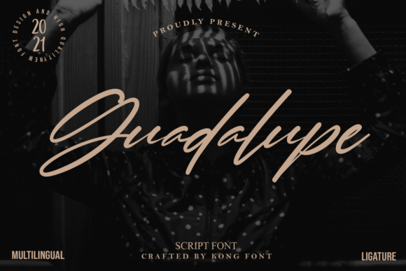 Guadalupe: A Handwritten Typeface for Elegant Design