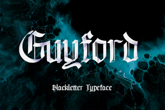 Guyford: A Bold Blackletter Font