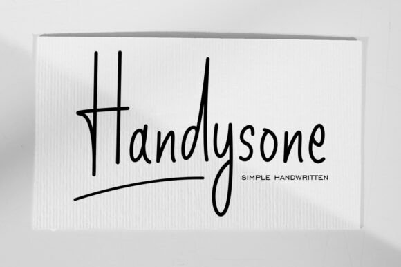 Handysone: A Font That Elevates Your Brand