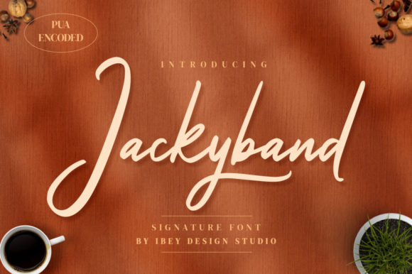 Jackyband: A Handwritten Font for Web Design