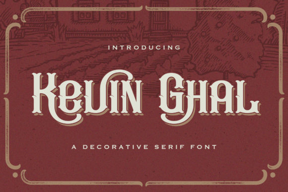 Kevin Ghal Font for Creative Projects