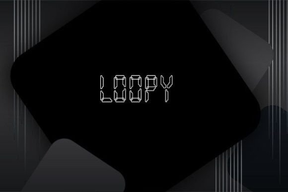 Loopy: A Fun Display Font for Playful Branding