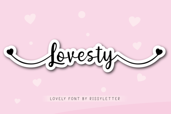 Lovesty: A Beautiful Font for Business Branding