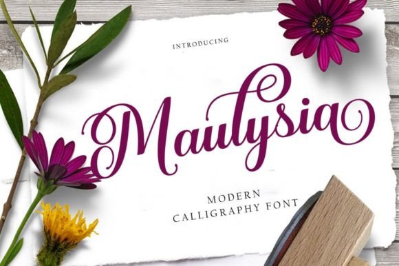 Maulysia: A Premium Script Font