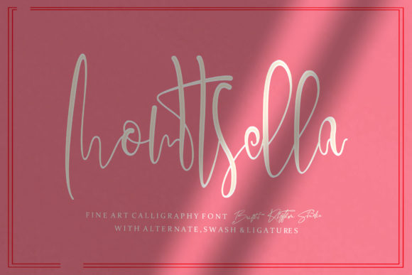 Monttsella: A Script Font for Creative Campaigns