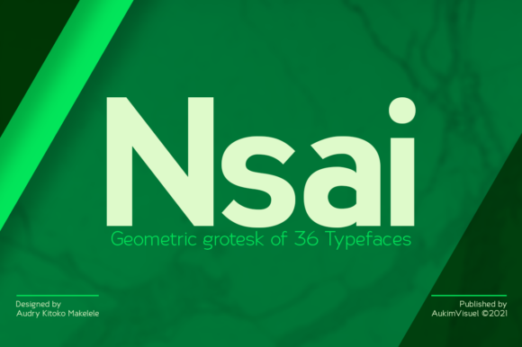 Nsai: A Modern Sans Serif for Web Design