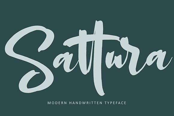 Sattura: A Quirky Handwritten Font