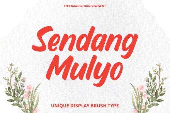 Sendang Mulyo Font for Web Design