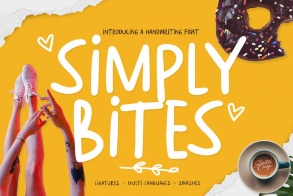 Simply Bites Font for Creative Projects