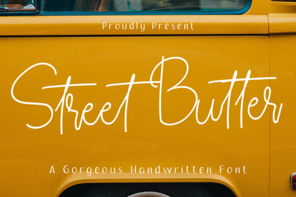 Street Butter Font for Creative Projects
