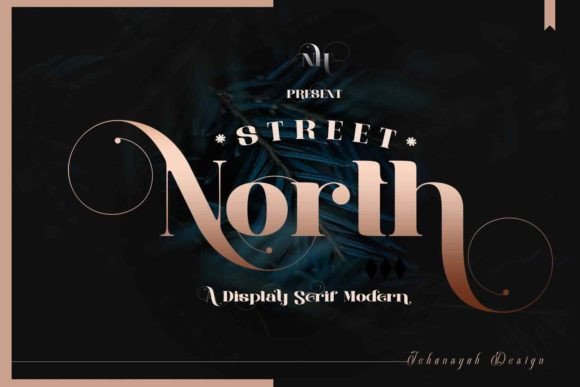 Street North: A Luxurious Serif Font