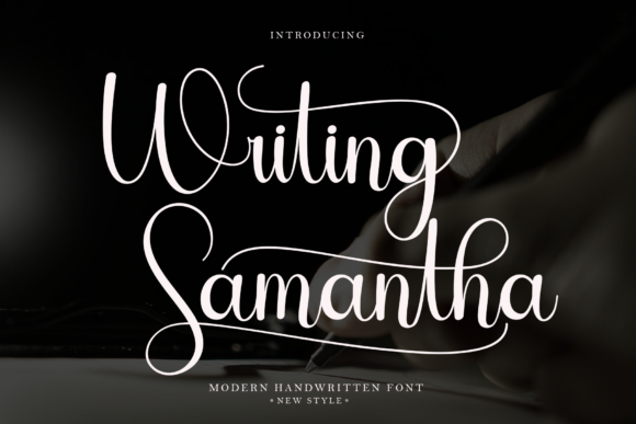 Writing Samantha: A Handwritten Font for Creative Projects